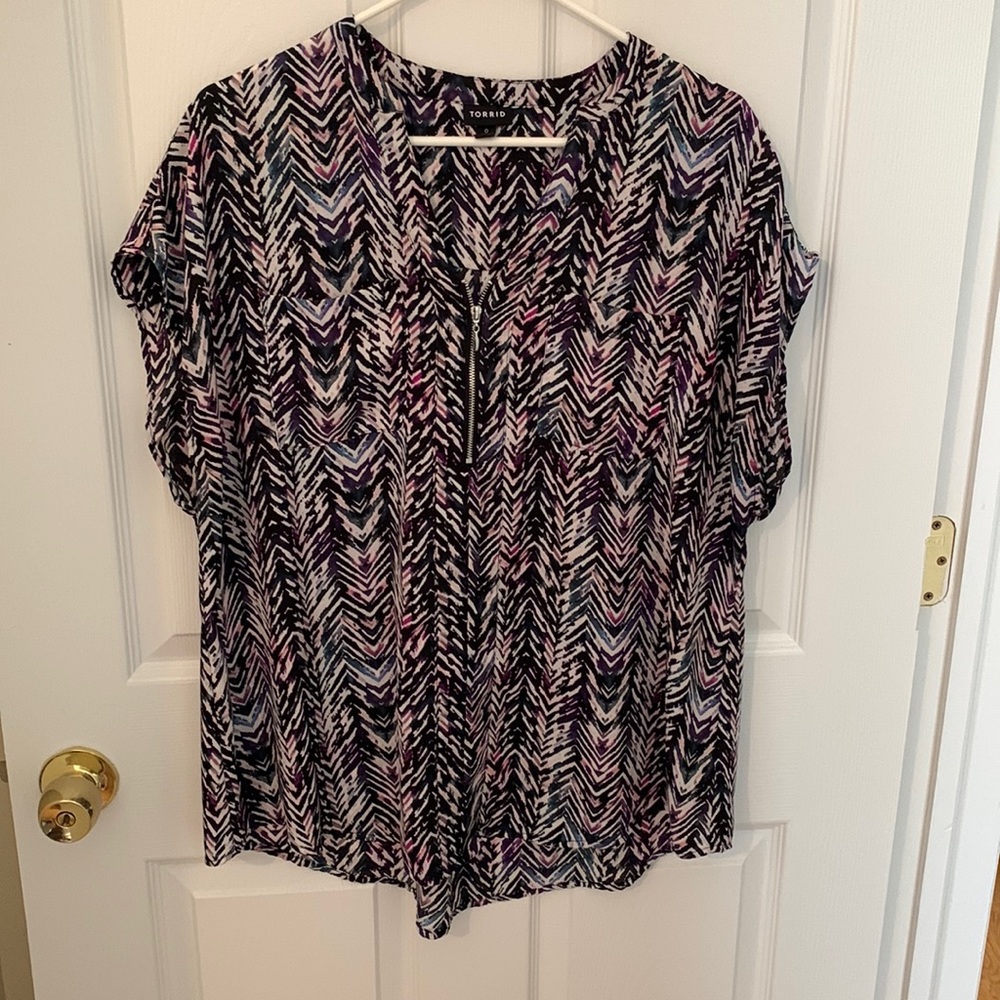 Patterned blouse